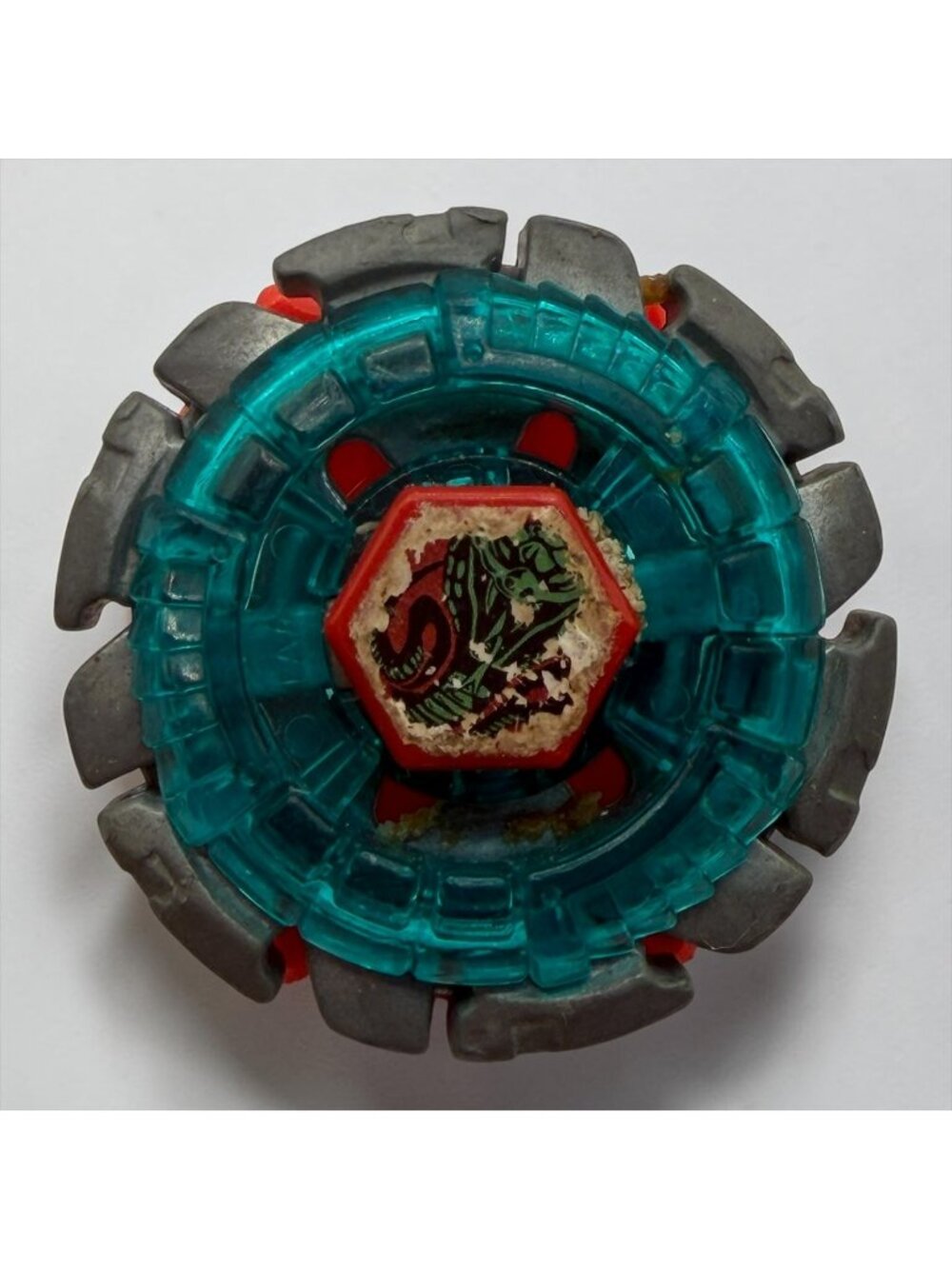 Metal Fusion Beyblade Dragoon Red Blue Parts